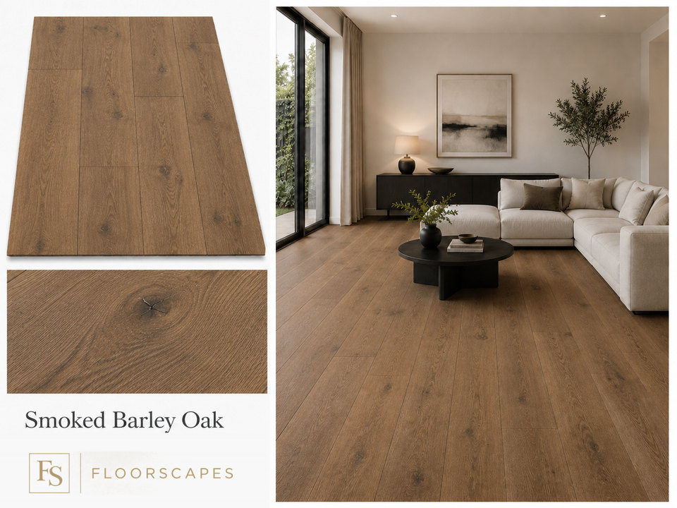 Smoked Barley Oak flooring
